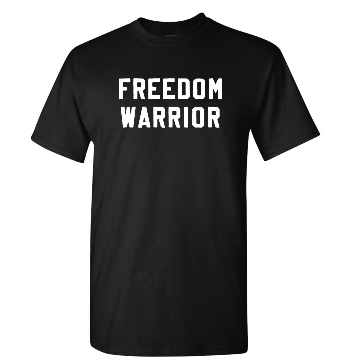 Freedom Warrior Black Unisex T-Shirt