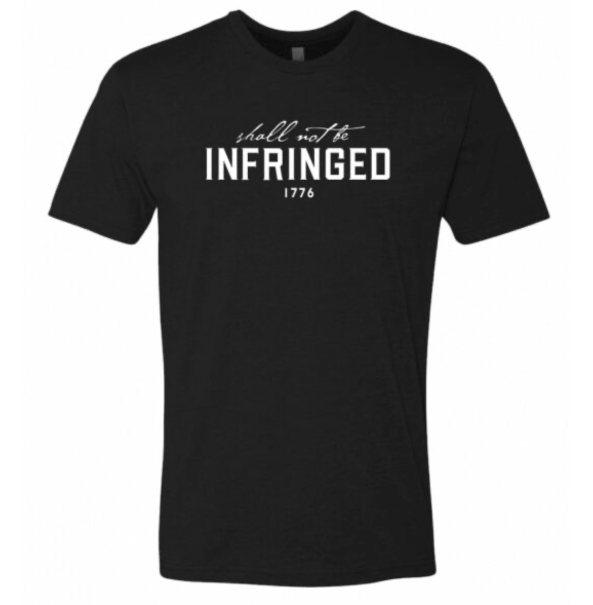 Shall Not Be Infringed Black Unisex T-Shirt